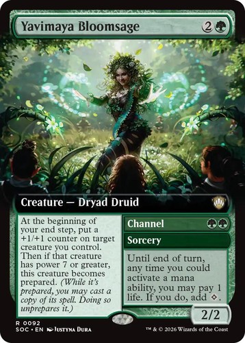 Yavimaya bloomsage extended - yavimaya, (extended